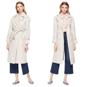 kate spade Cream Trench Coat